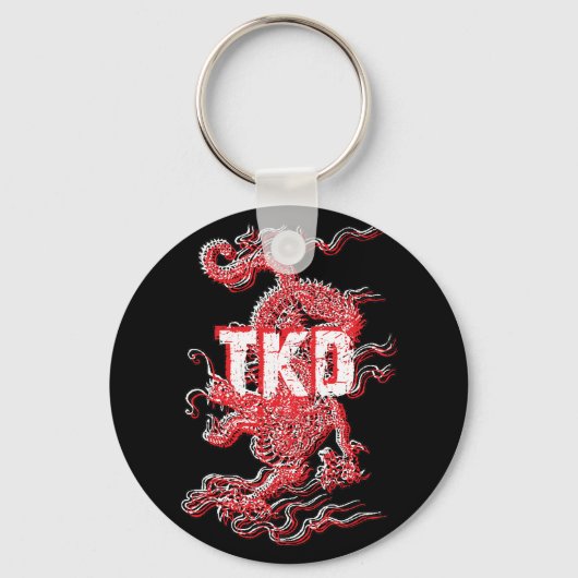 Porte-clés Tae Kwon Do Dragon Porte - clé (Recto)