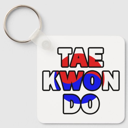 Porte-clés Taekwondo (Recto)