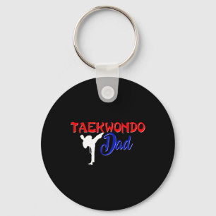 Porte-clés Taekwondo Dad Shirt Tae Kwon Do Martial Arts Faune