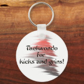 Porte-clés Taekwondo Kicks et Grins Porte - clé (Recto)