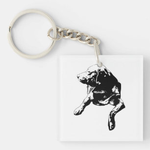 Porte-clés Tag de garde minuscule, Lab