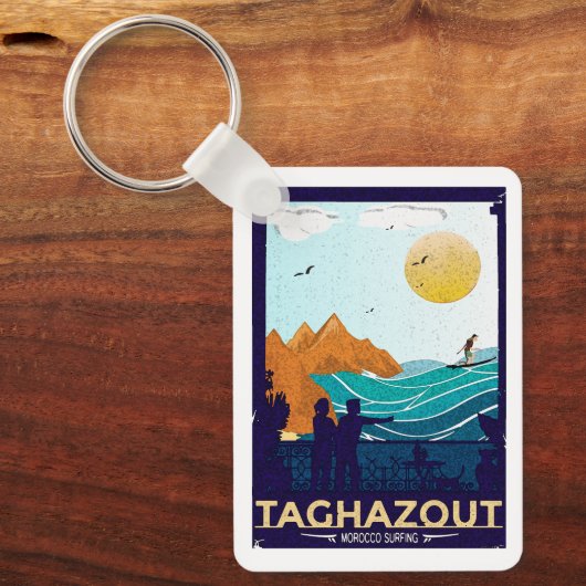 Porte-clés Taghazout Maroc (Recto)