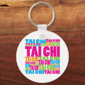 Porte-clés Tai Chi coloré (Recto)