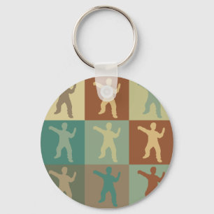 Porte-clés Tai Chi Pop Art