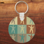 Porte-clés Tai Chi Pop Art (Recto)