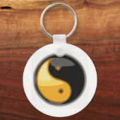 Porte-clés Taijitu_jaune (Recto)