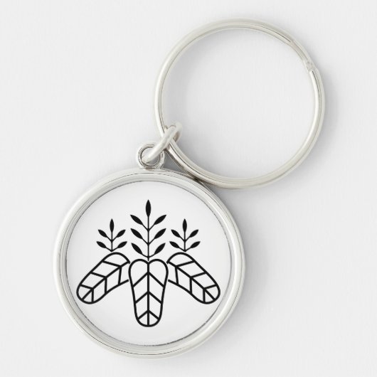 Porte-clés Taiko paulownia (Devant)