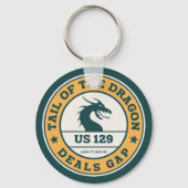 Porte-clés Tail of the Dragon Deals Gap Motorcycle road trip (Recto)