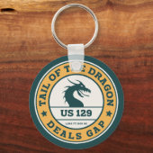 Porte-clés Tail of the Dragon Deals Gap Motorcycle road trip (Recto)