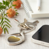 Porte-clés Taipei 101 Damper Heart Keychain (Côté )