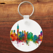 Porte-clés Taipei Taiwan Skyline (Recto)