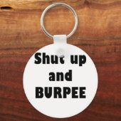 Porte-clés Tais-toi et Burpee (Recto)
