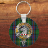 Porte-clés Tait Tartan & Badge (Recto)