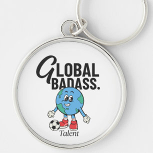 Porte-clés Talent global de mauvais garçon