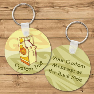 Porte-clés Tall Arcade Game Console Keychain