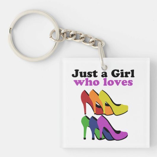 Porte-clés Talons hauts colorés (Devant)