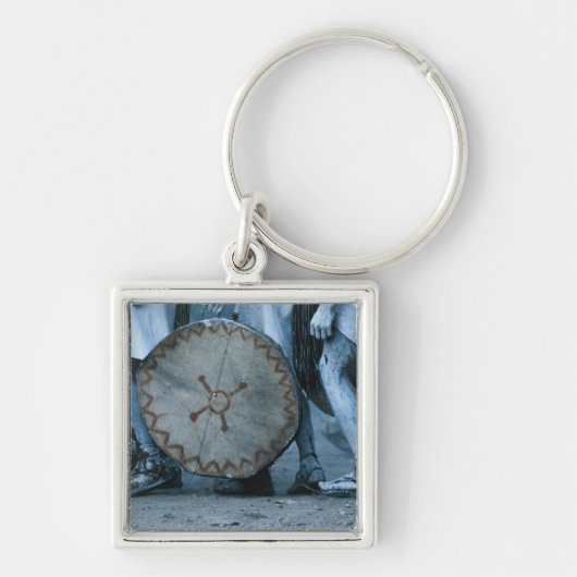 Porte-clés Tambour de basque d'Indiens de Tarahumara (Devant)