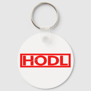 Porte-clés Tampon Hodl