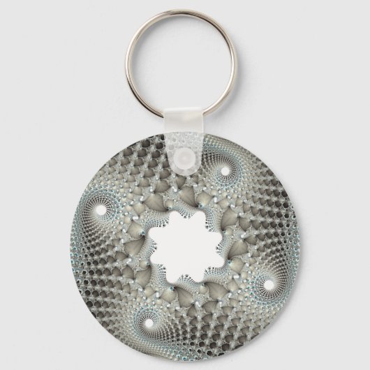 Porte-clés Tangée en bleu (Recto)