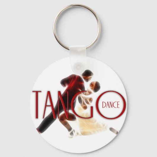 Porte-clés Tango Dansez rouge (Recto)