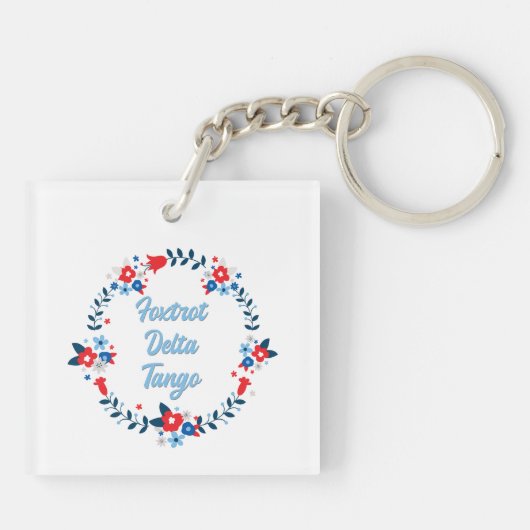 Porte-clés Tango Delta du Foxtrot (Dos)