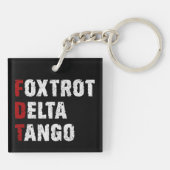 Porte-clés Tango Delta du Foxtrot (Dos)