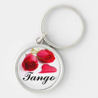 Porte-clés Tango rose