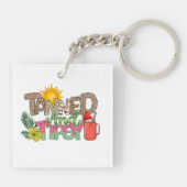Porte-clés Tannée et Tipsy | Fun Summer Party Design (Dos)