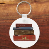 Porte-clés Tant De Livres Si Peu De Temps (Recto)