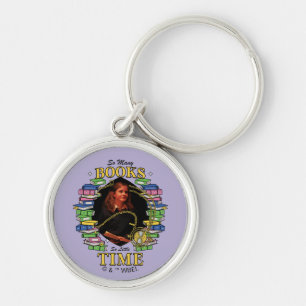 Porte-clés Tant de livres, si peu de temps