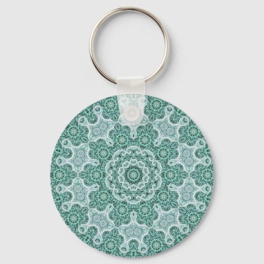 Porte-clés Tantalisation en porte - clé turquoise (Recto)