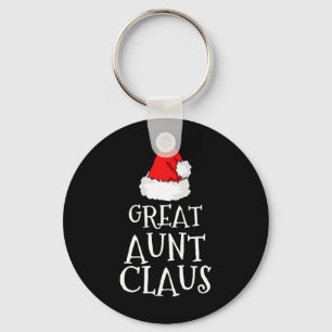 Porte-clés Tante Claus Noël de Noël Pyjama Famille M