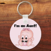 Porte-clés Tante de New Niece Tshirts et cadeaux (Recto)