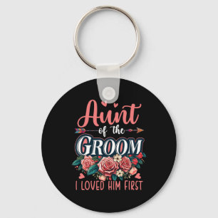 Porte-clés Tante Du Groom Fier L'Aimait Premier Costume Nous