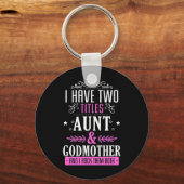 Porte-clés Tante Et Godmère (Recto)