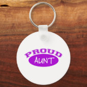 Porte-clés Tante Fière (pourpre) (Recto)