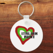 Porte-clés Tante italienne (Recto)