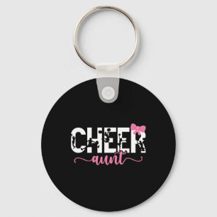 Porte-clés Tante pom-pom d'une meneuse de claque Tante Bow Ch