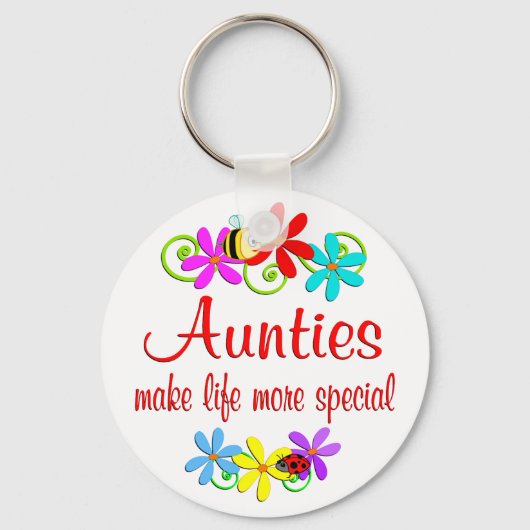 Porte-clés Tante spéciale (Recto)