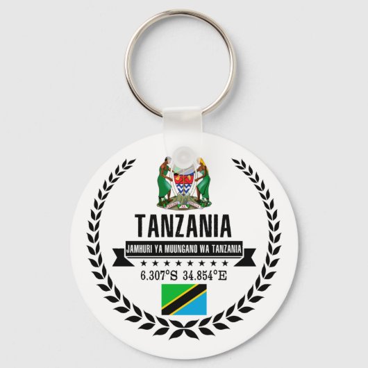 Porte-clés Tanzanie (Recto)