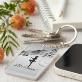 Porte-clés Tap Dance 3 (Devant droit)