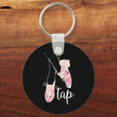 Porte-clés Tap Dance Lover Tap Danseuse Professeur de danse (Recto)