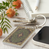 Porte-clés Tapis Oriental Perse Turc (Devant droit)