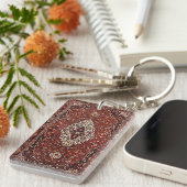 Porte-clés Tapis oriental turc persan (Devant droit)