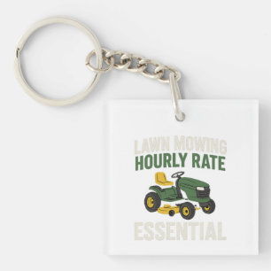 Porte-clés Tarif Horaire de Tonte de Pelouse Essentiel