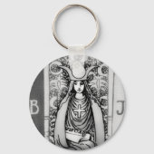 Porte-clés Tarot sacerdotale (Recto)