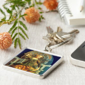 PORTE-CLÉS TAROTS DE RENAISSANCE ANTIQUE 14 / TEMPÉRANCE (Côté)