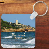 Porte-clés Tarragone, Espagne (Verso)