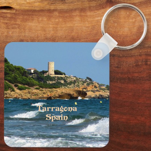 Porte-clés Tarragone, Espagne (Verso)