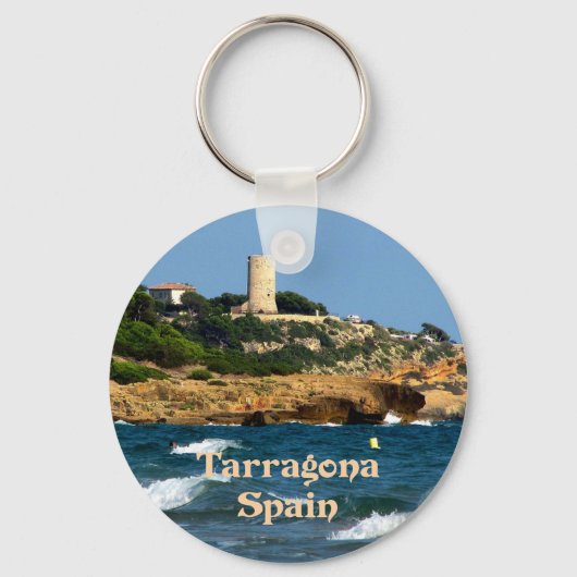 Porte-clés Tarragone, Espagne, pittoresque (Recto)